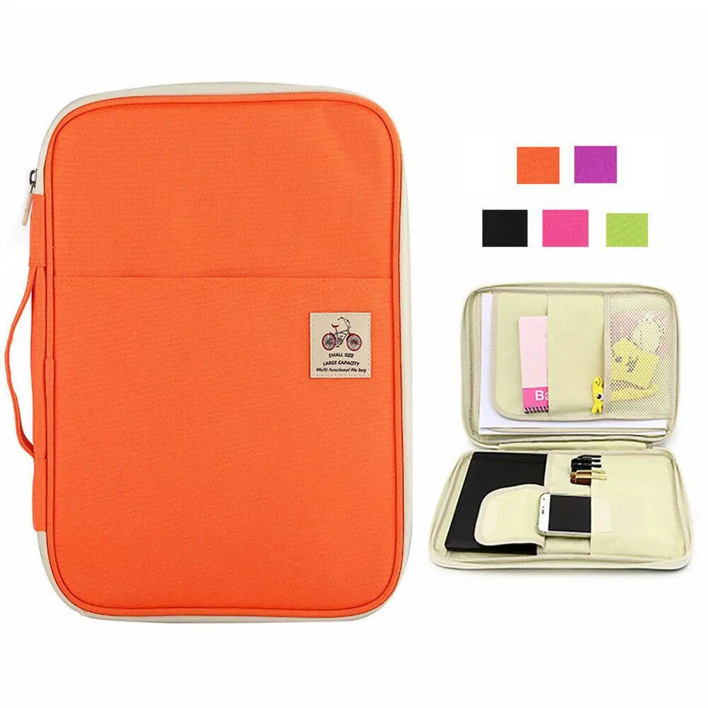 Travel File Organizer A4 Portfolio Conference Package Conference Folder Document Bag