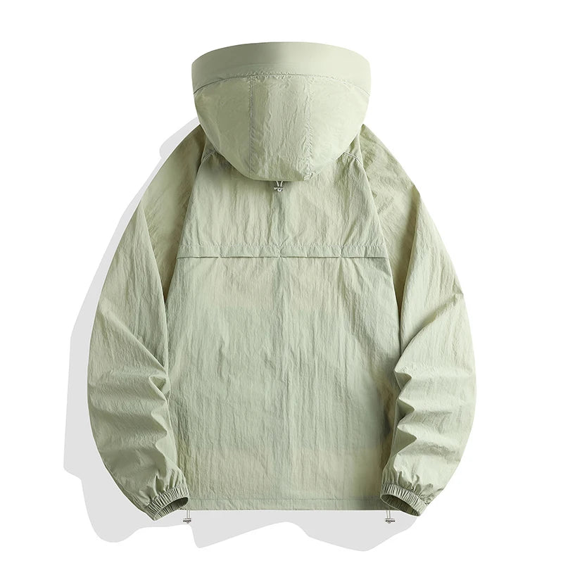 Outdoor Sunscreen Clothing Summer Hiking Jackets UPF50+ Ultraviolet Protection Couple&