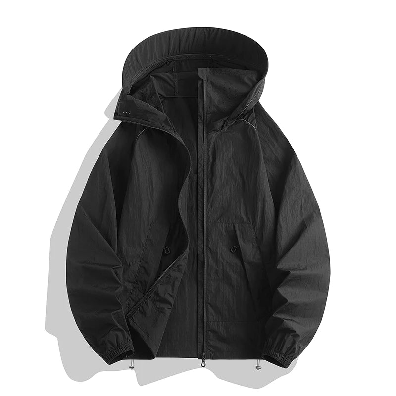 Outdoor Sunscreen Clothing Summer Hiking Jackets UPF50+ Ultraviolet Protection Couple&