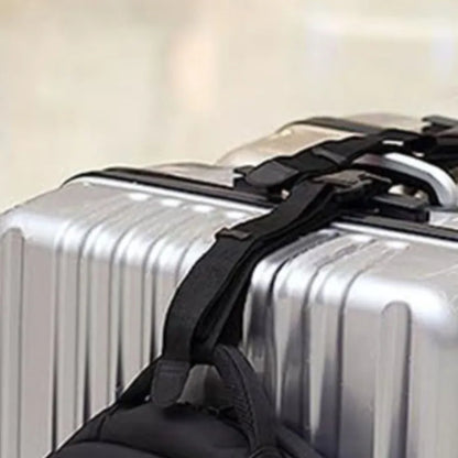 Travel Luggage Strap Suitcase Belts Elastic Telescopic Travel Bag Belt for Suitcase Fixed Belt Travel Buckle Strap Baggage Belt