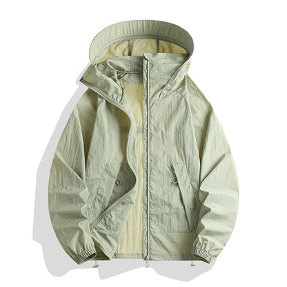 Outdoor Sunscreen Clothing Summer Hiking Jackets UPF50+ Ultraviolet Protection Couple&