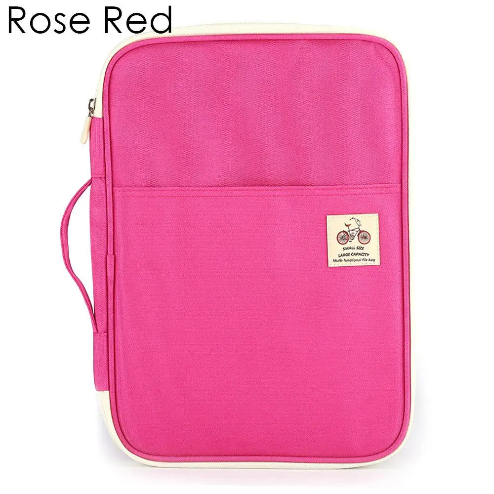 Travel File Organizer A4 Portfolio Conference Package Conference Folder Document Bag