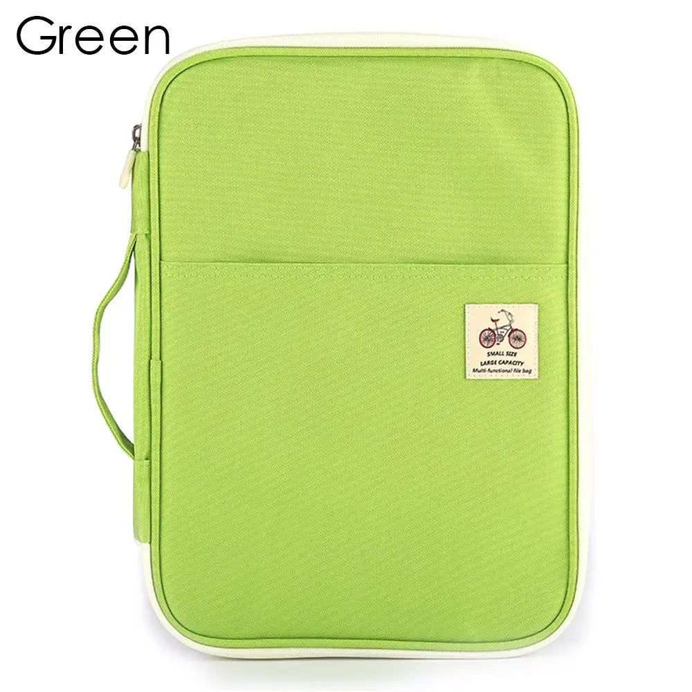 Travel File Organizer A4 Portfolio Conference Package Conference Folder Document Bag