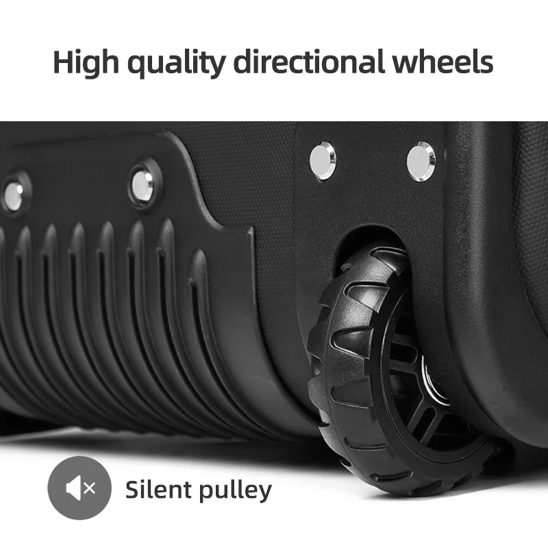 Travel Trolley Business Backpacks Bags for Man Wheeled Backpack Waterproof Backpack On Wheels Luggage Rolling Bags for Boardable