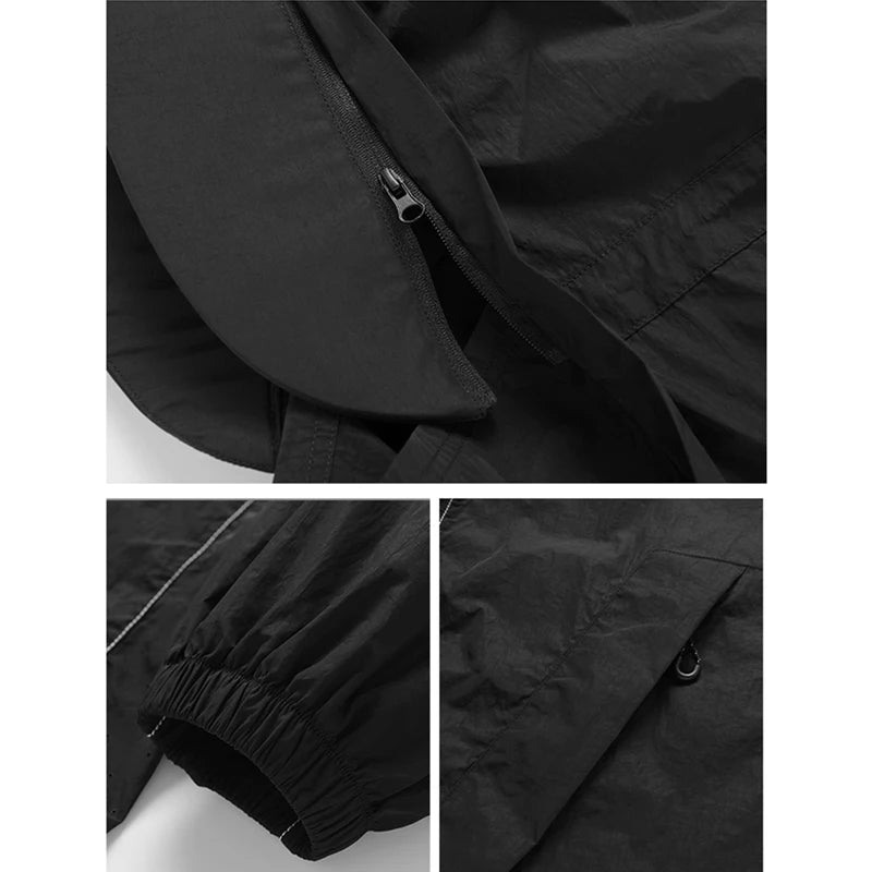 Outdoor Sunscreen Clothing Summer Hiking Jackets UPF50+ Ultraviolet Protection Couple&