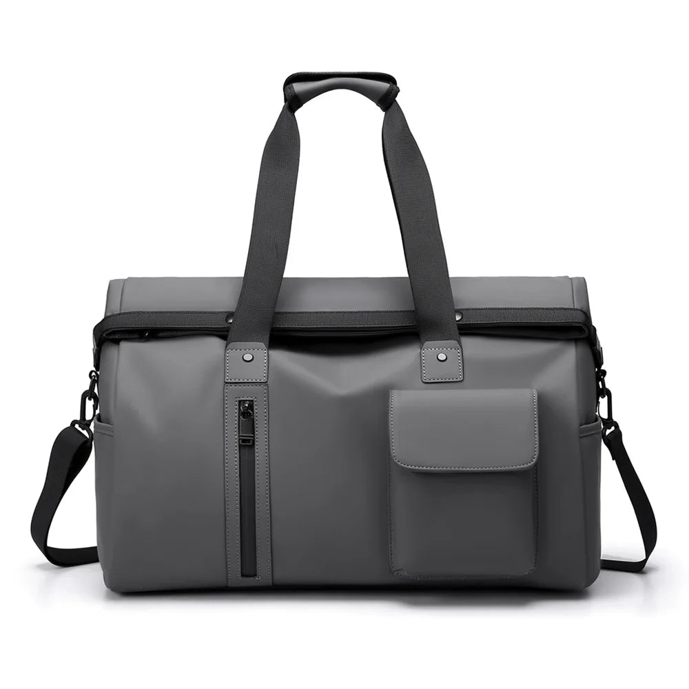 Business Travel Bag, Trendy Casual Bag, Waterproof Handbag, Large-Capacity Sports Bag, Dry and Wet Separation Gym Bag, Unisex Shoulder Crossbody Bag