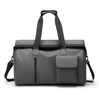 Business Travel Bag, Trendy Casual Bag, Waterproof Handbag, Large-Capacity Sports Bag, Dry and Wet Separation Gym Bag, Unisex Shoulder Crossbody Bag